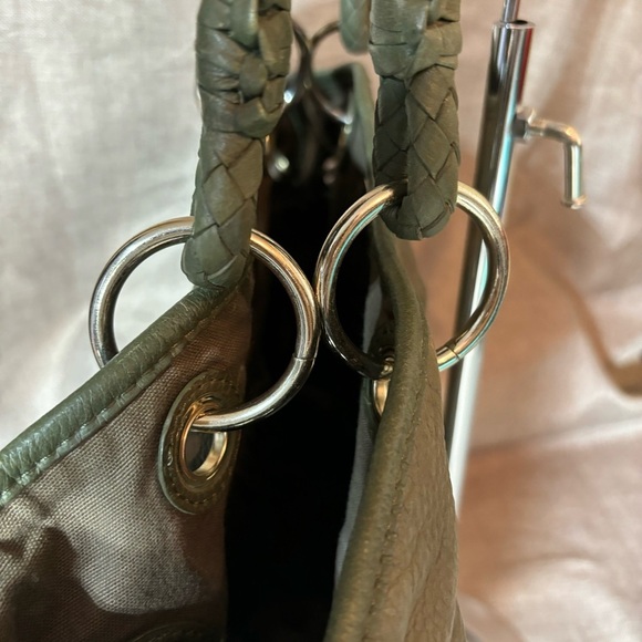 Elliott Lucca Leather w/ Woven Double Handles - Picture 8 of 15